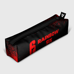 Пенал Rainbow Six - red gradient по-горизонтали