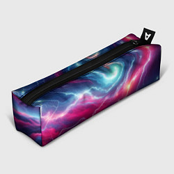 Пенал для ручек Spiral neon galaxy - ai art fantasy, цвет: 3D-принт