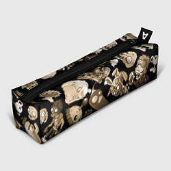 Пенал для ручек Растения против зомби в бежевом цвете, цвет: 3D-принт