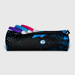 Пенал для ручек Schalke 04 fc blue color, цвет: 3D-принт — фото 2