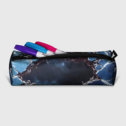 Пенал для ручек Объемная дыра в стене текстура, цвет: 3D-принт — фото 2