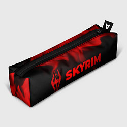 Пенал для ручек Skyrim - red gradient по-горизонтали, цвет: 3D-принт