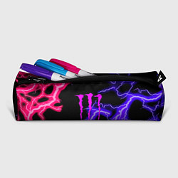 Пенал для ручек Monster energy неоновый шторм, цвет: 3D-принт — фото 2