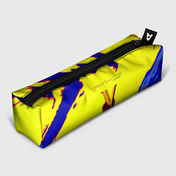 Пенал для ручек Cyberpunk краски неоновые, цвет: 3D-принт