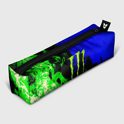 Пенал для ручек Monster energy кислотный огонь, цвет: 3D-принт