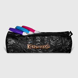 Пенал для ручек Кукрыниксы на фоне мифических существ, цвет: 3D-принт — фото 2