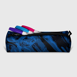 Пенал для ручек Тёмный синий абстракция, цвет: 3D-принт — фото 2