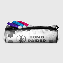 Пенал для ручек Tomb Raider - white gradient по-горизонтали, цвет: 3D-принт — фото 2