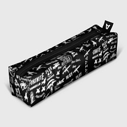 Пенал для ручек Черно белые логотипы игр, цвет: 3D-принт