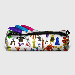 Пенал для ручек Детские рисунки героев из игры Роблокс, цвет: 3D-принт — фото 2