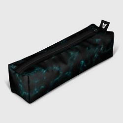 Пенал для ручек Color black turquoise, цвет: 3D-принт