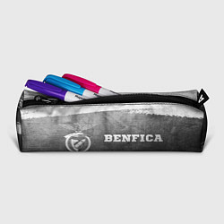 Пенал для ручек Benfica - grey gradient по-горизонтали, цвет: 3D-принт — фото 2