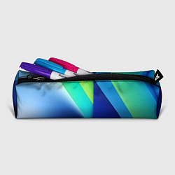 Пенал для ручек Color blue green, цвет: 3D-принт — фото 2