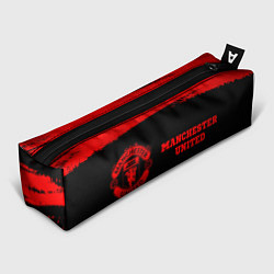 Пенал Manchester United - red gradient по-горизонтали