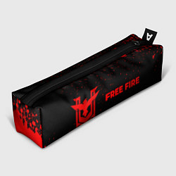 Пенал Free Fire - red gradient по-горизонтали