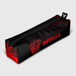 Пенал для ручек Sevilla - red gradient по-горизонтали, цвет: 3D-принт