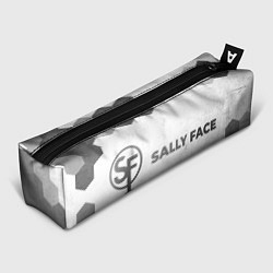 Пенал для ручек Sally Face - white gradient по-горизонтали, цвет: 3D-принт