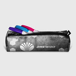 Пенал для ручек Daewoo - grey gradient по-горизонтали, цвет: 3D-принт — фото 2