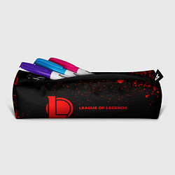 Пенал для ручек League of Legends - red gradient по-горизонтали, цвет: 3D-принт — фото 2
