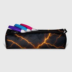 Пенал для ручек Молнии и черные плиты, цвет: 3D-принт — фото 2