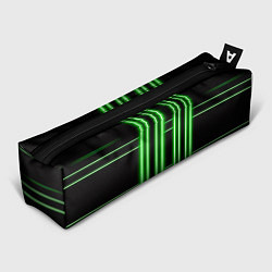 Пенал для ручек Neon green, цвет: 3D-принт