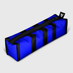 Пенал Color blue black stripes
