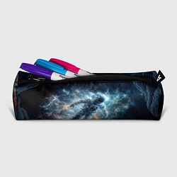 Пенал для ручек Космонавт парит в космосе среди звезд, цвет: 3D-принт — фото 2
