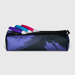 Пенал для ручек Абстрактная текстура в синем, цвет: 3D-принт — фото 2