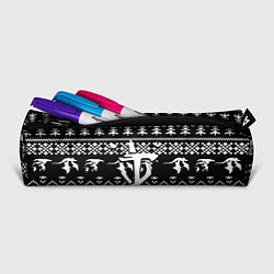 Пенал для ручек Doom x elders scrolls pattern, цвет: 3D-принт — фото 2