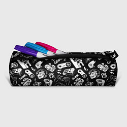 Пенал для ручек Retro gamer pattern, цвет: 3D-принт — фото 2