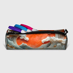 Пенал для ручек Японский пейзаж абстракция, цвет: 3D-принт — фото 2