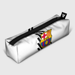 Пенал для ручек Barcelona черно белые полосы, цвет: 3D-принт
