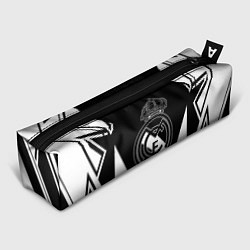 Пенал для ручек Real Madrid геометрия спорт, цвет: 3D-принт