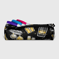 Пенал для ручек Новогодний вайб, цвет: 3D-принт — фото 2