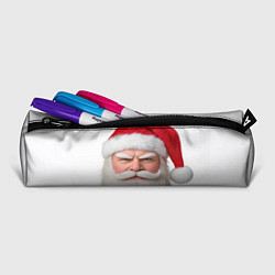 Пенал для ручек Лицо санты, цвет: 3D-принт — фото 2