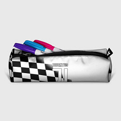 Пенал для ручек Ювентус клетка краски, цвет: 3D-принт — фото 2