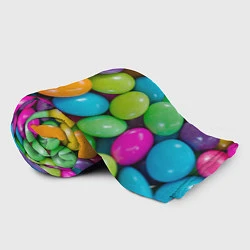 Плед флисовый Конфетки, цвет: 3D-велсофт — фото 2