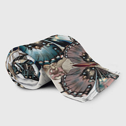 Плед флисовый Бабочки, цвет: 3D-велсофт — фото 2