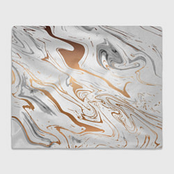 Плед флисовый Золотой акрил, цвет: 3D-велсофт