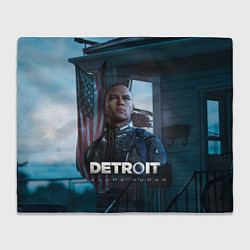 Плед флисовый Detroit: Markus, цвет: 3D-велсофт