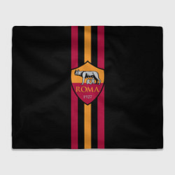 Плед флисовый FC Roma 1927, цвет: 3D-велсофт