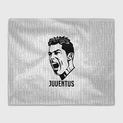 Плед флисовый Juve Ronaldo, цвет: 3D-велсофт
