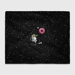 Плед флисовый Homer Spaceman, цвет: 3D-велсофт