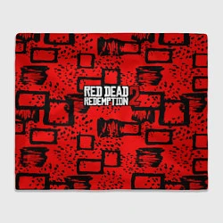Плед флисовый Red Dead Redemption 2, цвет: 3D-велсофт