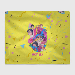 Плед флисовый NCT 127 Stores, цвет: 3D-велсофт