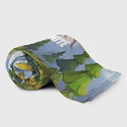Плед флисовый Fortnite: Forest View, цвет: 3D-велсофт — фото 2