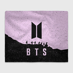 Плед флисовый BTS Boys, цвет: 3D-велсофт