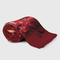 Плед флисовый Marouane Fellaini, цвет: 3D-велсофт — фото 2