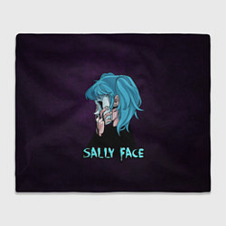 Плед флисовый Sally Face, цвет: 3D-велсофт