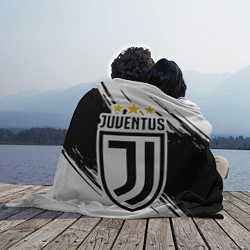 Плед флисовый Juventus: 3 Stars, цвет: 3D-велсофт — фото 2